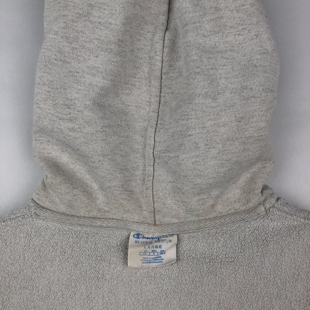 Champion REVERSE WEAVE Reverse Weave College Sweat Pullover Hoodie Men's L size cotton gray type Vintage Second Hand