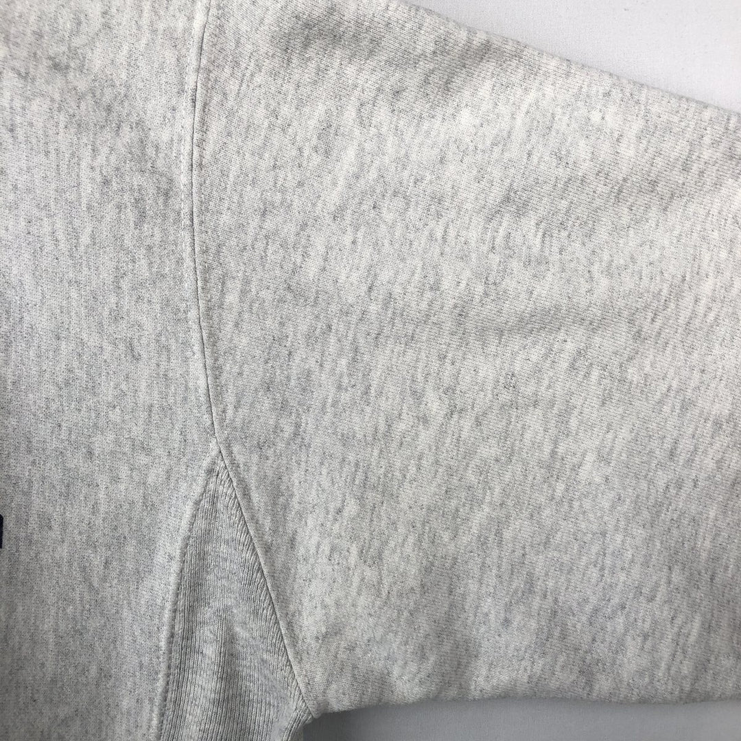 Champion Reverse Weave Replica, Solid Color Tag, Columbia University College Sweatshirt Pullover Hoodie, Men's Size M (approx.) unclear gray type Vintage Second Hand