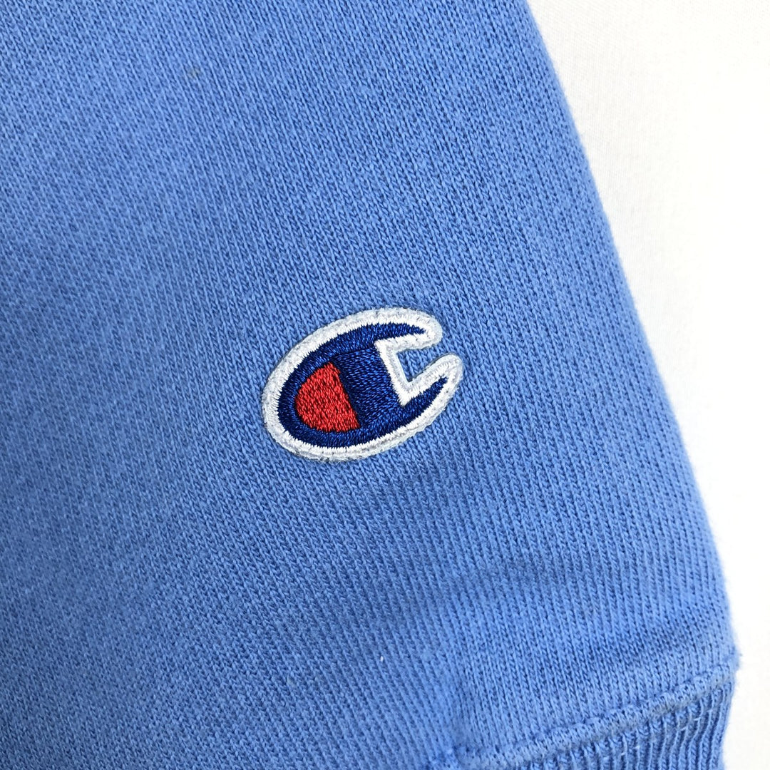 Champion Reverse Weave Columbia University College Sweatshirt Pullover Hoodie (Men's Size M) cotton blue type Vintage Second Hand
