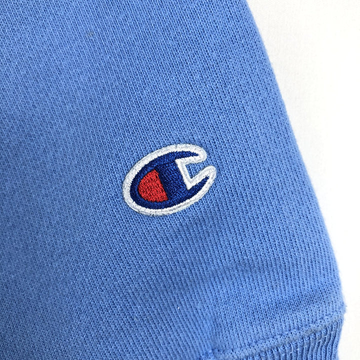 Champion Reverse Weave Columbia University College Sweatshirt Pullover Hoodie (Men's Size M) cotton blue type Vintage Second Hand