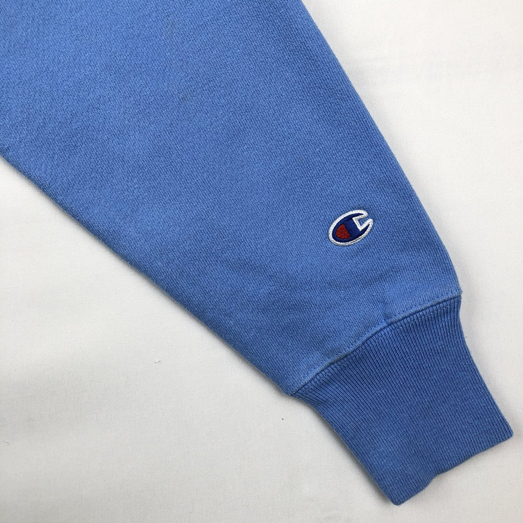 Champion Reverse Weave Columbia University College Sweatshirt Pullover Hoodie (Men's Size M) cotton blue type Vintage Second Hand