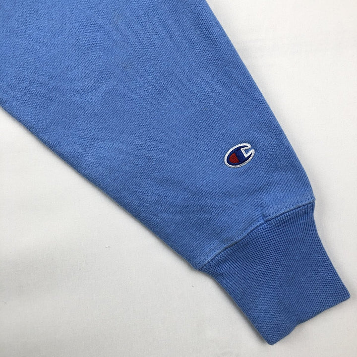 Champion Reverse Weave Columbia University College Sweatshirt Pullover Hoodie (Men's Size M) cotton blue type Vintage Second Hand