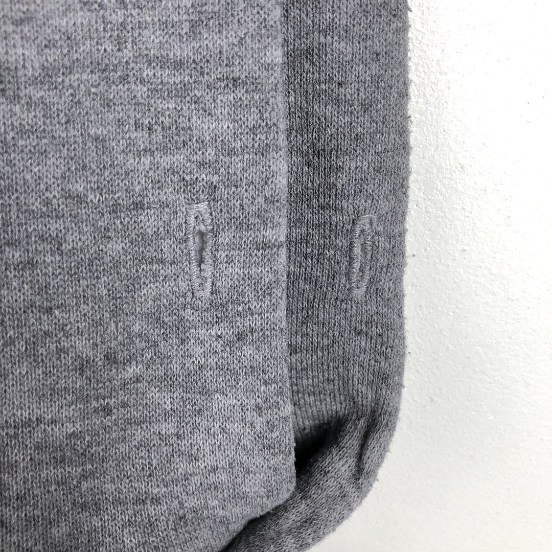 Russell College Sweatshirt Pullover Hoodie, Men's Size L polyester gray type Vintage Second Hand