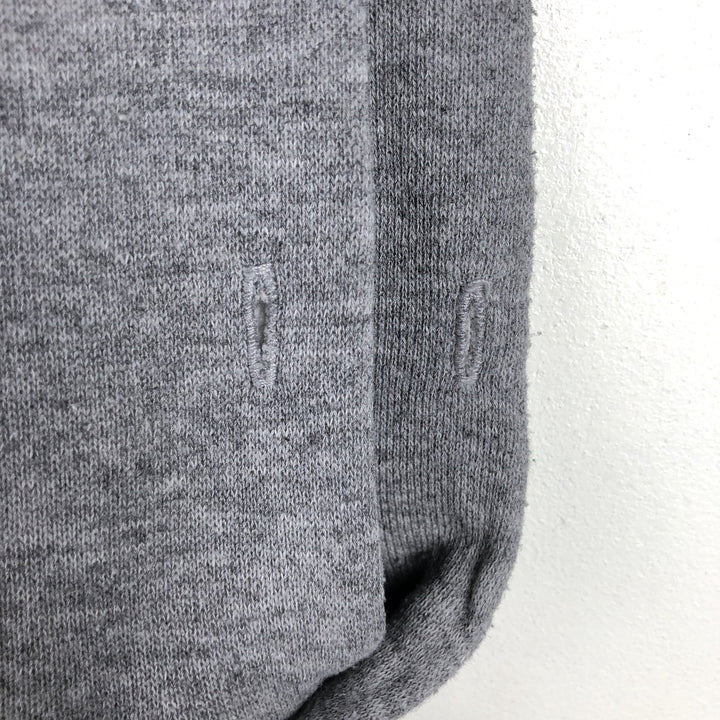 Russell College Sweatshirt Pullover Hoodie, Men's Size L polyester gray type Vintage Second Hand