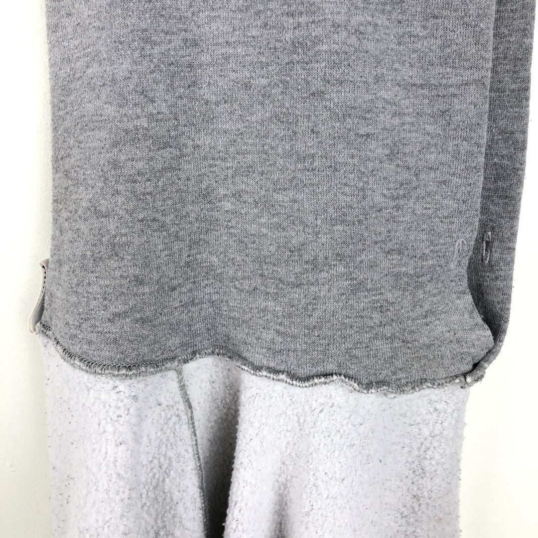 Russell College Sweatshirt Pullover Hoodie, Men's Size L polyester gray type Vintage Second Hand