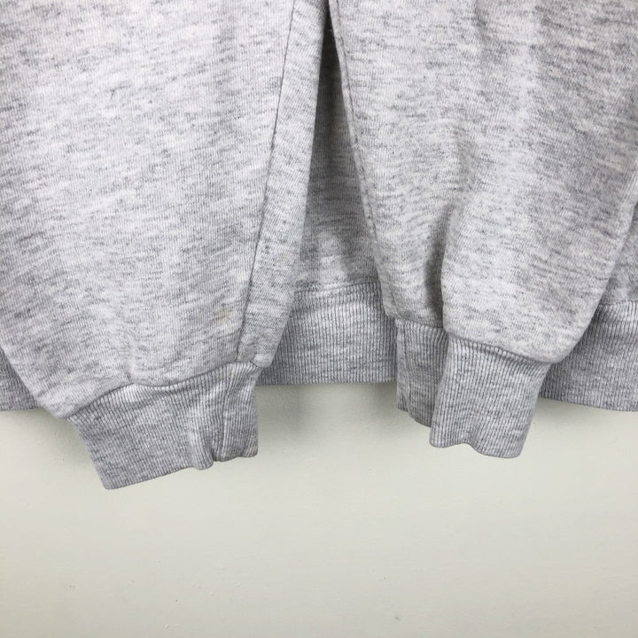 90'S NUTMEG NFL Dallas Cowboys sweatshirt pullover hoodie, Made in USA, Men's size L equivalent, Vintage cotton gray type Vintage Second Hand