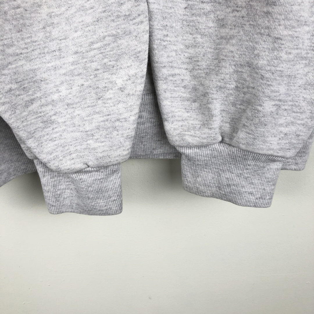 90'S NUTMEG NFL Dallas Cowboys sweatshirt pullover hoodie, Made in USA, Men's size L equivalent, Vintage cotton gray type Vintage Second Hand
