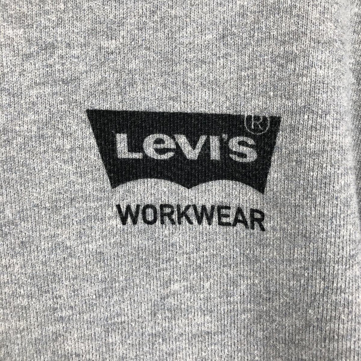 Levi's RELAXED Sweat Pullover Hoodie, Men's Size XL (approx.) cotton gray type Vintage Second Hand