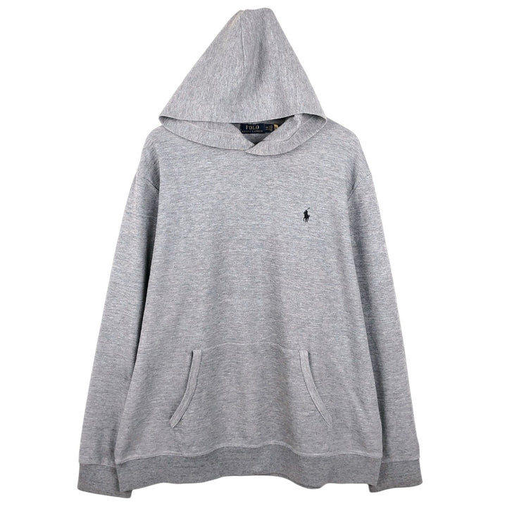 Ralph Lauren POLO RALPH LAUREN Sweatshirt Pullover Hoodie Men's XXL polyester gray type Vintage Second Hand