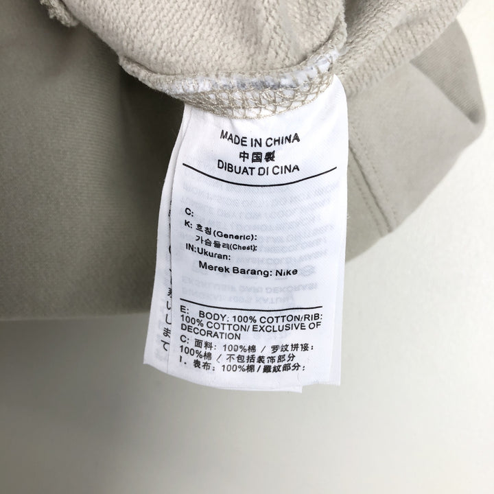 Nike ACG Sweat Pullover Hoodie (Men's Size M) cotton Beige type Vintage Second Hand