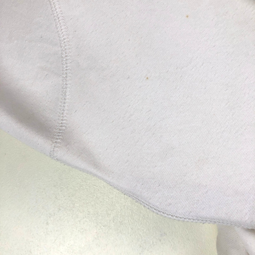 Nike Sweat Pullover Hoodie Men's XXL cotton pale white type Vintage Second Hand