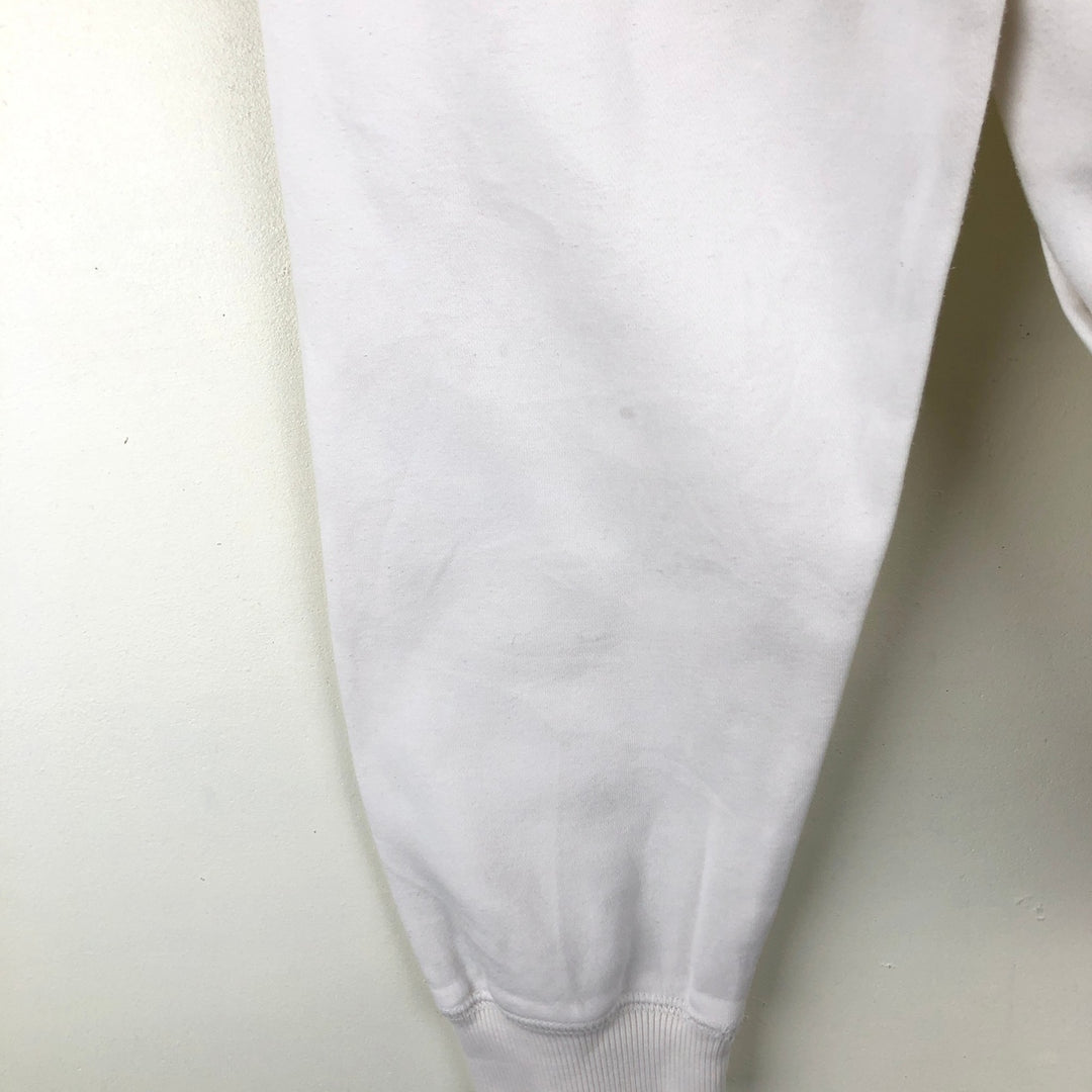 Nike Sweat Pullover Hoodie Men's XXL cotton pale white type Vintage Second Hand