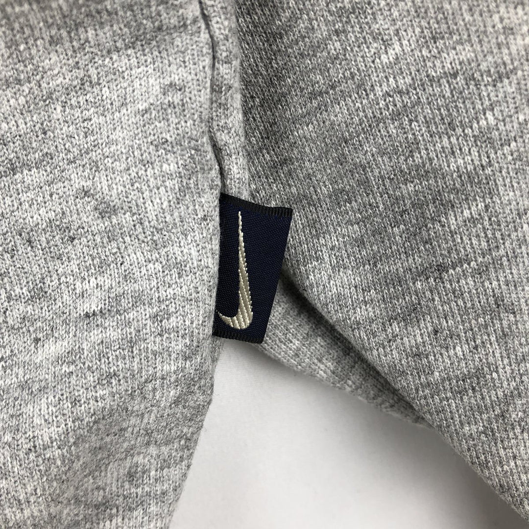 90s-era Nike sweatshirt pullover hoodie, men's size XXL equivalent, vintage. cotton gray type Vintage Second Hand
