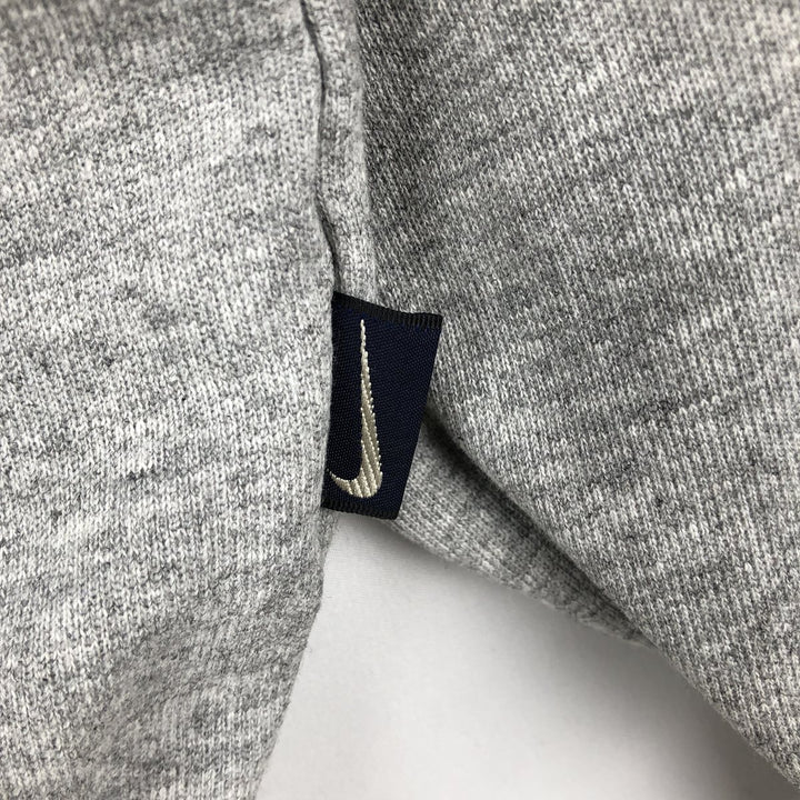 90s-era Nike sweatshirt pullover hoodie, men's size XXL equivalent, vintage. cotton gray type Vintage Second Hand