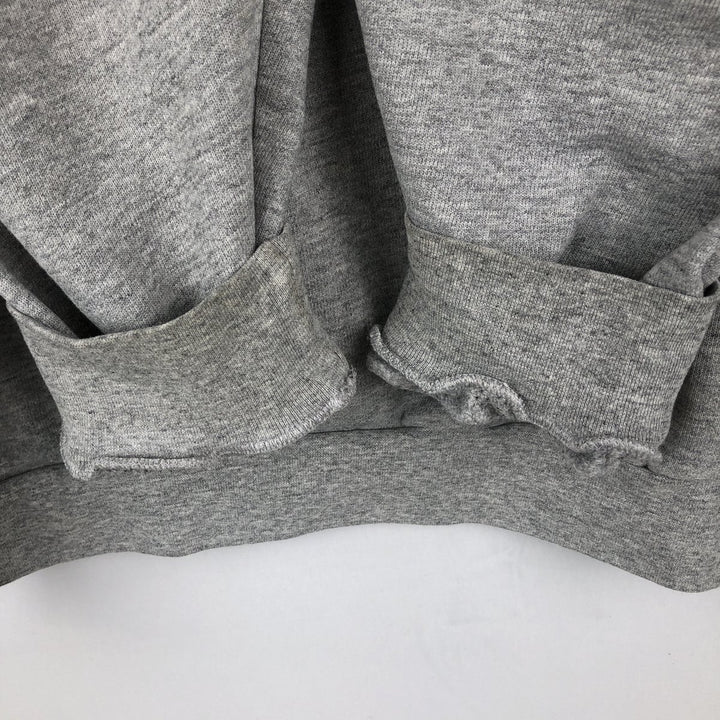 90s-era Nike sweatshirt pullover hoodie, men's size XXL equivalent, vintage. cotton gray type Vintage Second Hand