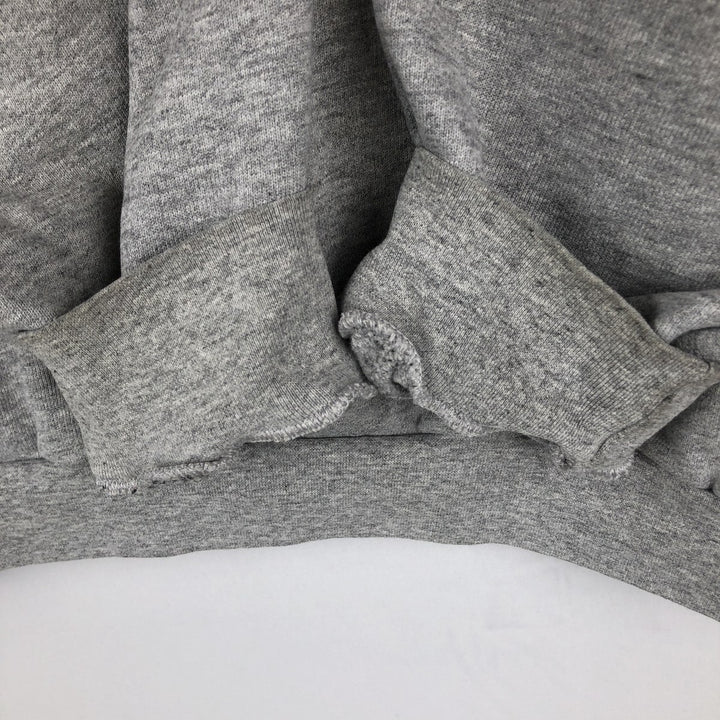 90s-era Nike sweatshirt pullover hoodie, men's size XXL equivalent, vintage. cotton gray type Vintage Second Hand