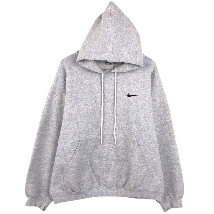 Vintage 90'S Nike pullover sweatshirt, made in the USA, size L, men's cotton gray type Vintage Second Hand