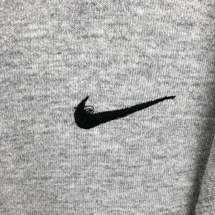 Vintage 90'S Nike pullover sweatshirt, made in the USA, size L, men's cotton gray type Vintage Second Hand
