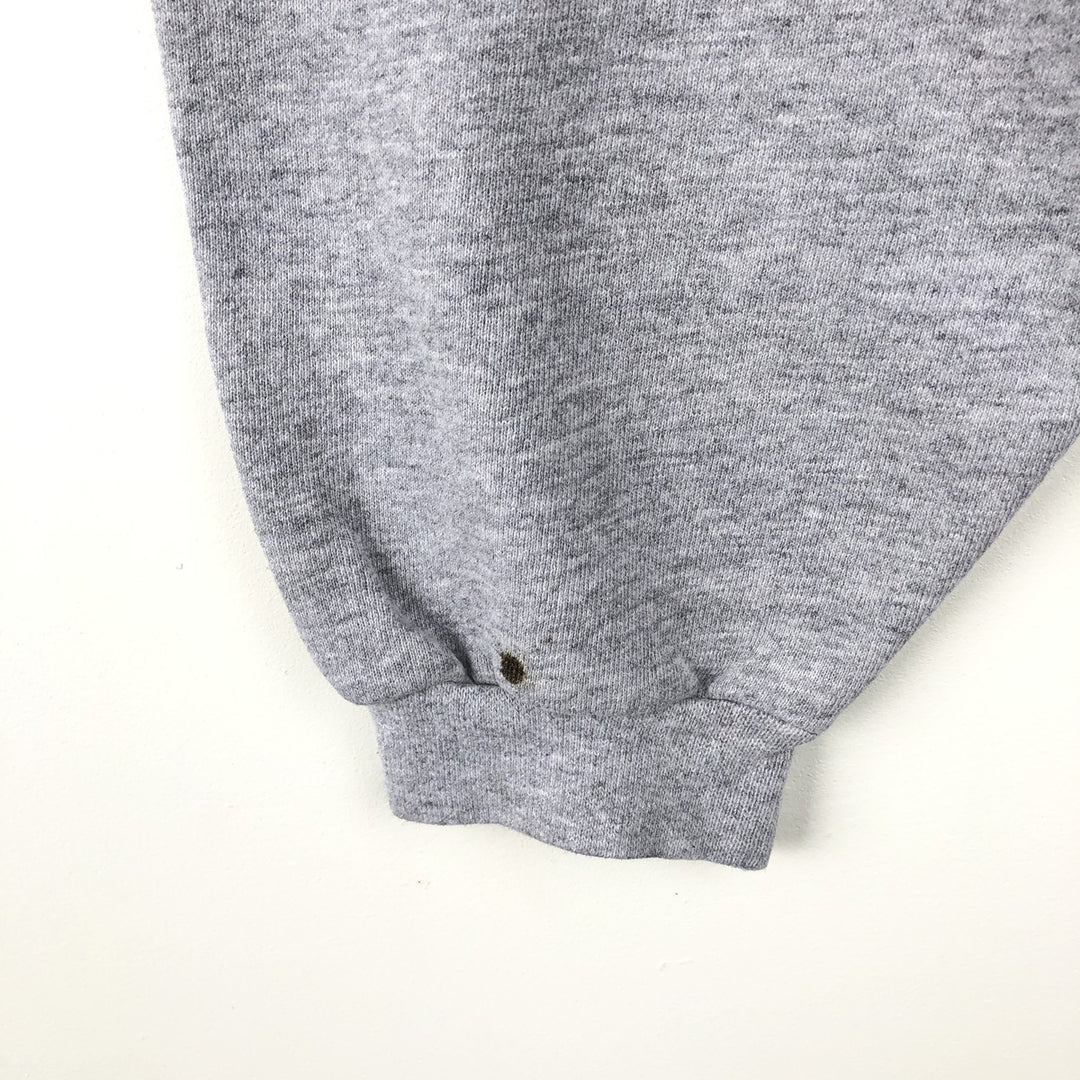 Vintage 90'S Nike pullover sweatshirt, made in the USA, size L, men's cotton gray type Vintage Second Hand