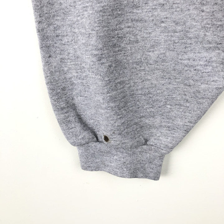 Vintage 90'S Nike pullover sweatshirt, made in the USA, size L, men's cotton gray type Vintage Second Hand