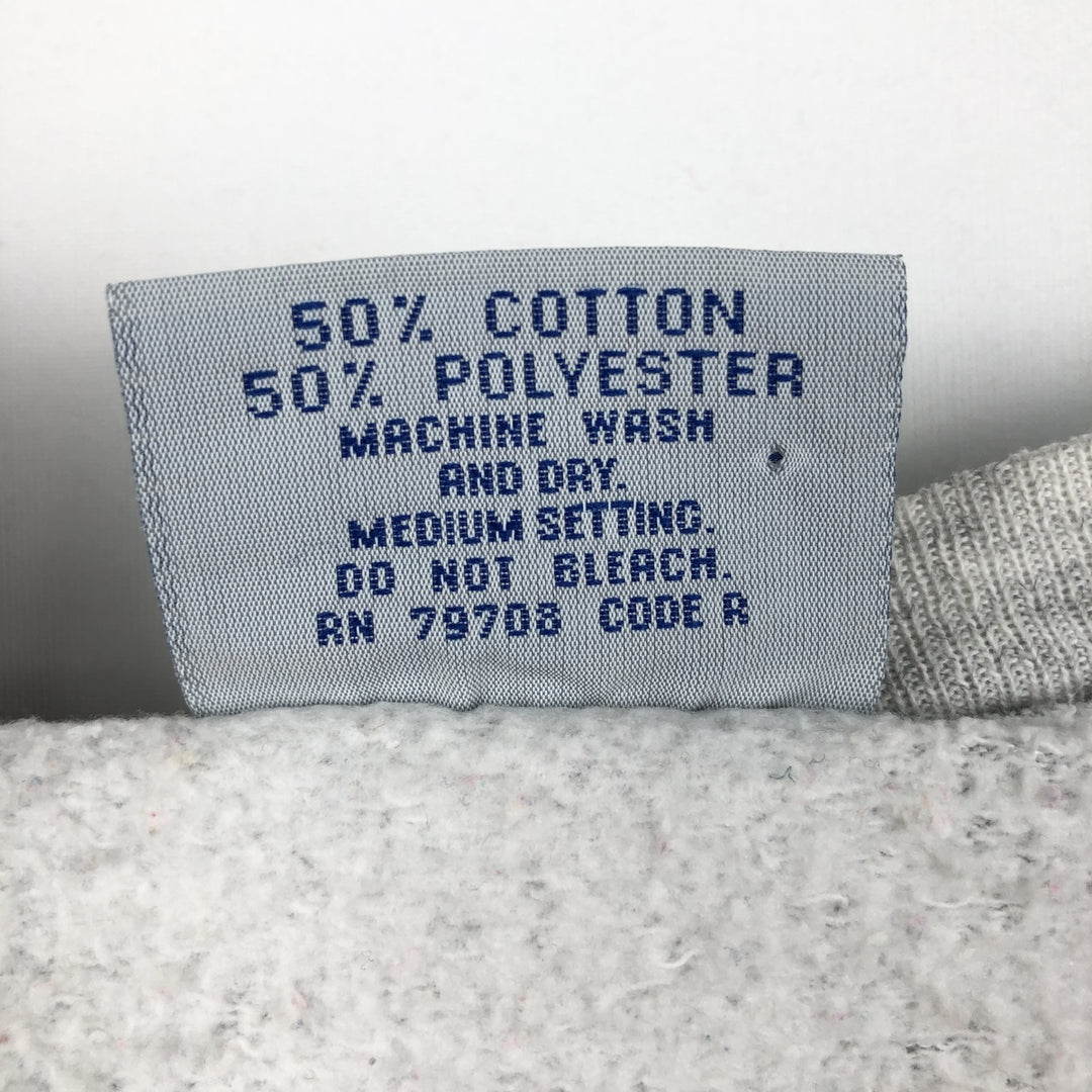 90'S The Game Pennsylvania State University College Sweatshirt, Made in USA, Men's Size L (Equivalent), Vintage cotton gray type Vintage Second Hand