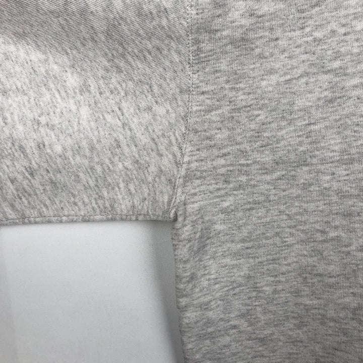 90'S Russell College Sweatshirt, Made in USA, Men's L, Vintage cotton gray type Vintage Second Hand