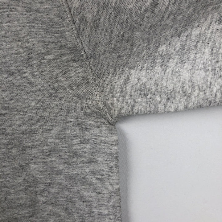 90'S Russell College Sweatshirt, Made in USA, Men's L, Vintage cotton gray type Vintage Second Hand