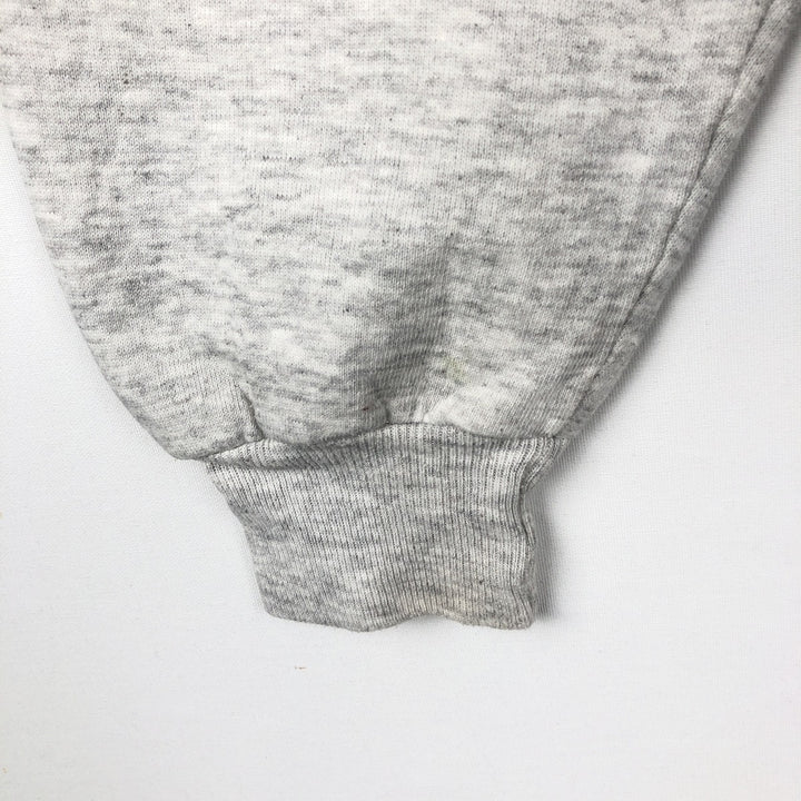 90'S Russell College Sweatshirt, Made in USA, Men's L, Vintage cotton gray type Vintage Second Hand