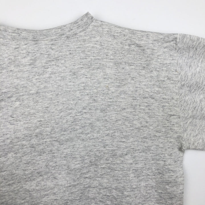 90'S Russell College Sweatshirt, Made in USA, Men's L, Vintage cotton gray type Vintage Second Hand