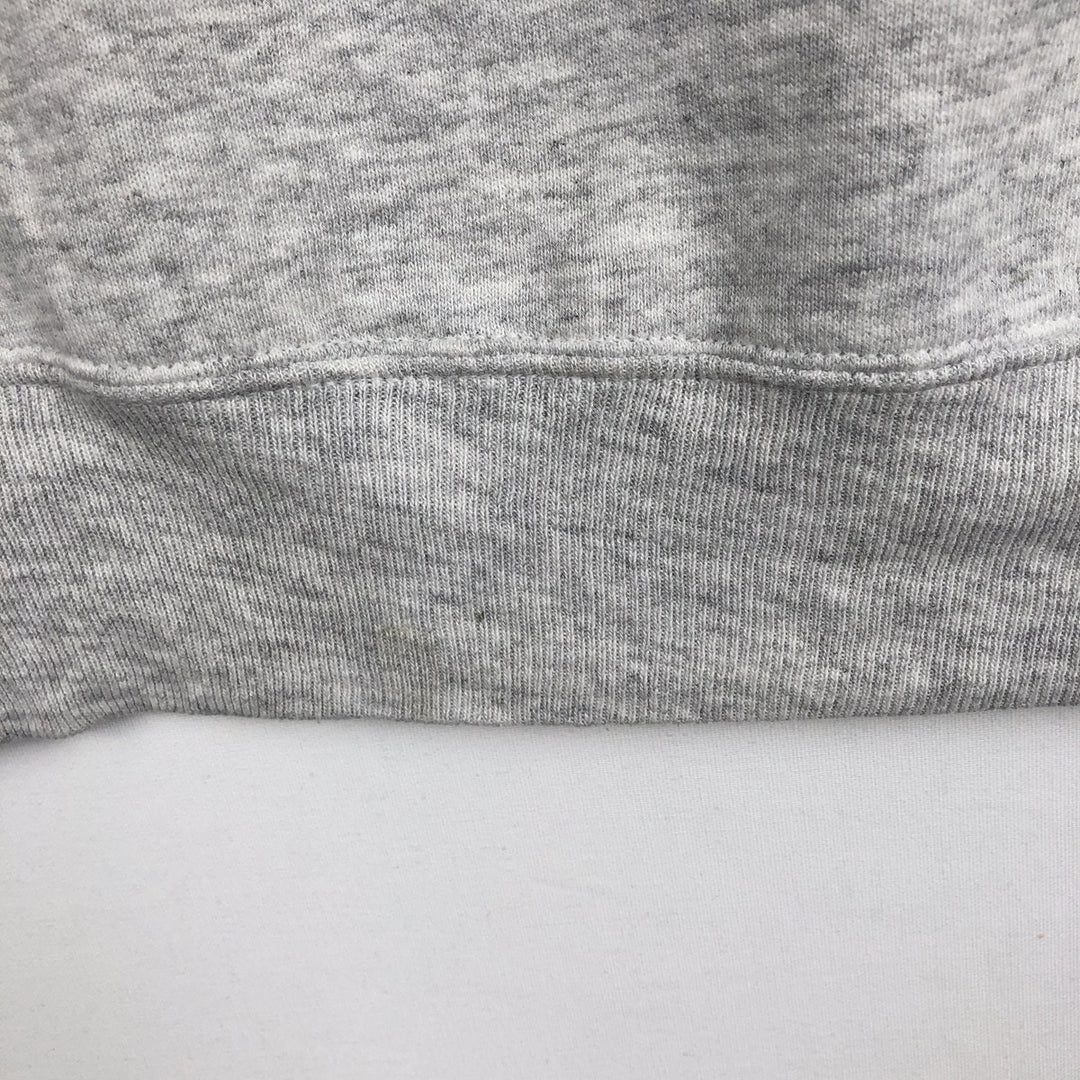 90'S Russell College Sweatshirt, Made in USA, Men's L, Vintage cotton gray type Vintage Second Hand
