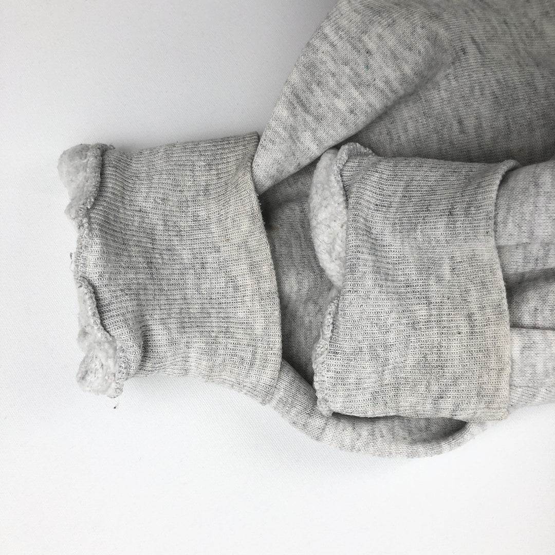 90'S Russell College Sweatshirt, Made in USA, Men's L, Vintage cotton gray type Vintage Second Hand