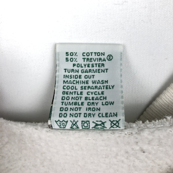 90'S GALT SAND College Sweatshirt, Made in USA, Men's Size M (approx.), Vintage cotton pale white type Vintage Second Hand