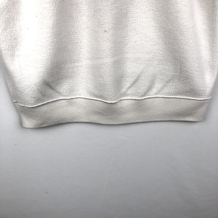 90'S GALT SAND College Sweatshirt, Made in USA, Men's Size M (approx.), Vintage cotton pale white type Vintage Second Hand