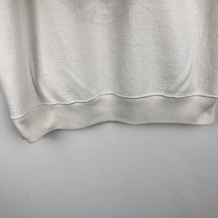 90'S GALT SAND College Sweatshirt, Made in USA, Men's Size M (approx.), Vintage cotton pale white type Vintage Second Hand