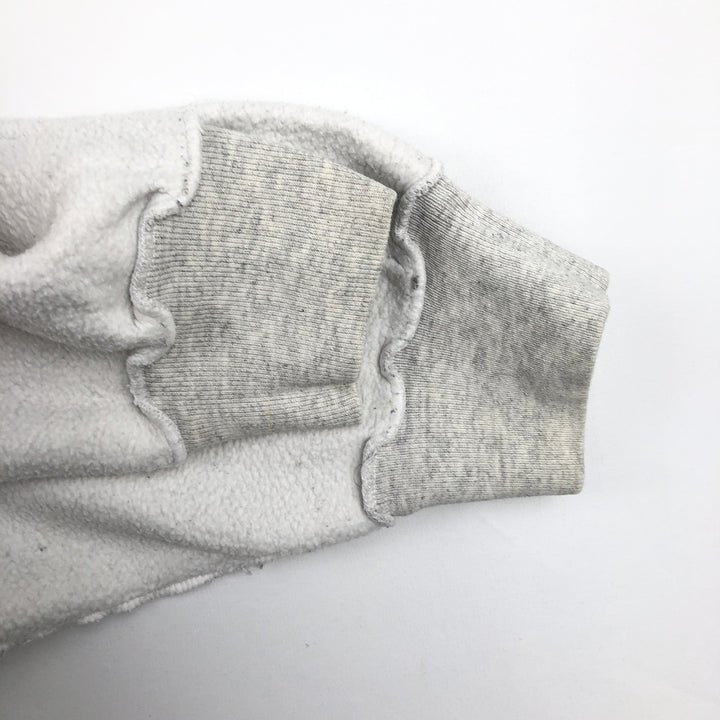 90'S The Cotton Exchange College Sweatshirt, Made in USA, Men's XL equivalent, Vintage cotton gray type Vintage Second Hand