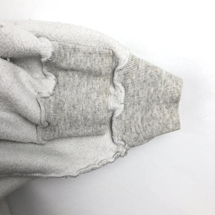 90'S The Cotton Exchange College Sweatshirt, Made in USA, Men's XL equivalent, Vintage cotton gray type Vintage Second Hand