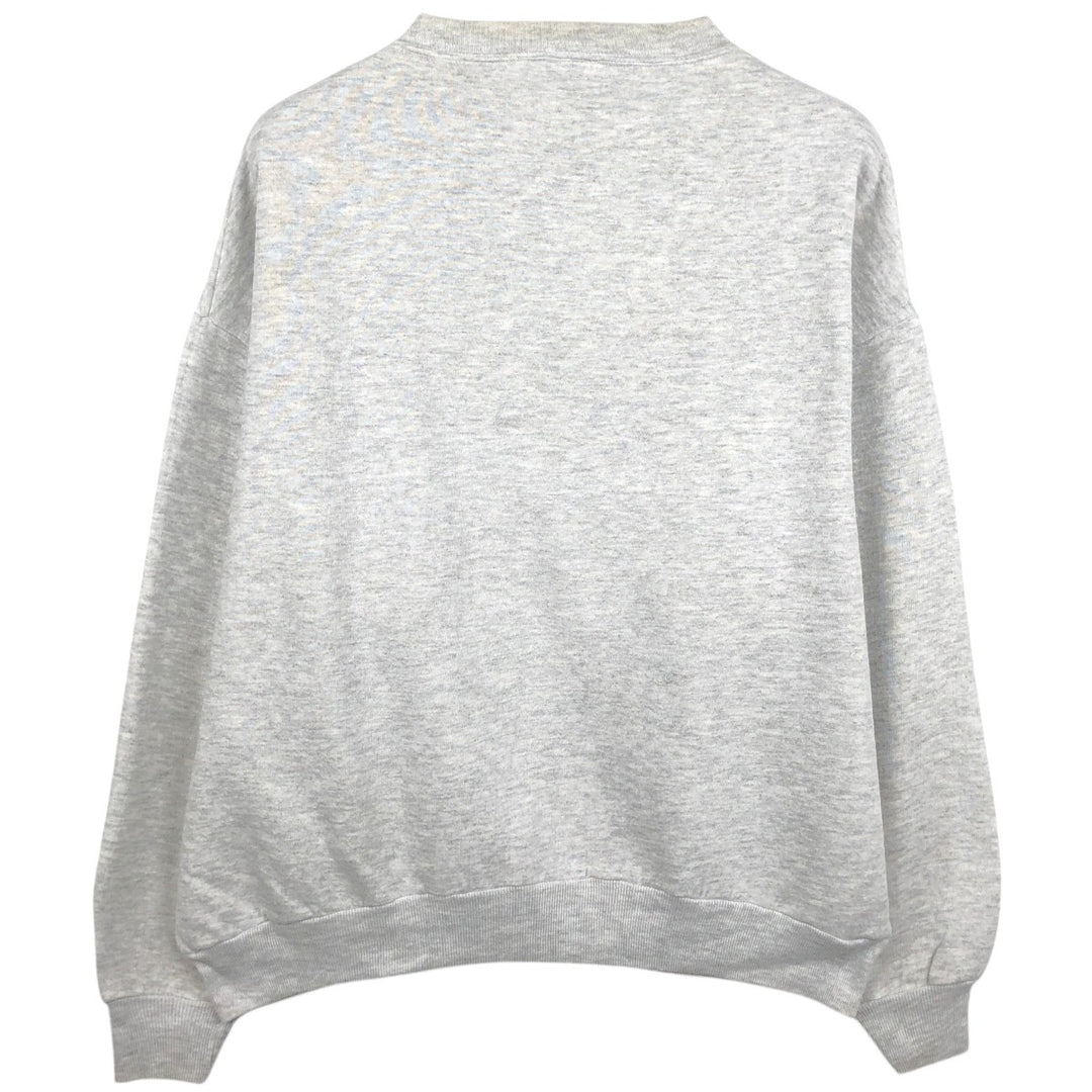90'S Jerzees SPORTS ILLUSTRATED Print Sweatshirt, Made in USA, Men's XL equivalent, Vintage cotton gray type Vintage Second Hand