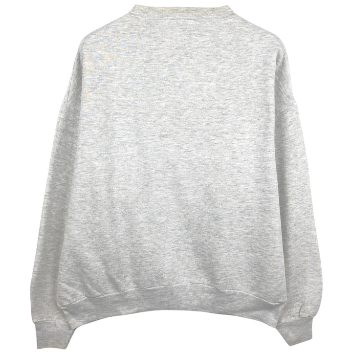 90'S Jerzees SPORTS ILLUSTRATED Print Sweatshirt, Made in USA, Men's XL equivalent, Vintage cotton gray type Vintage Second Hand