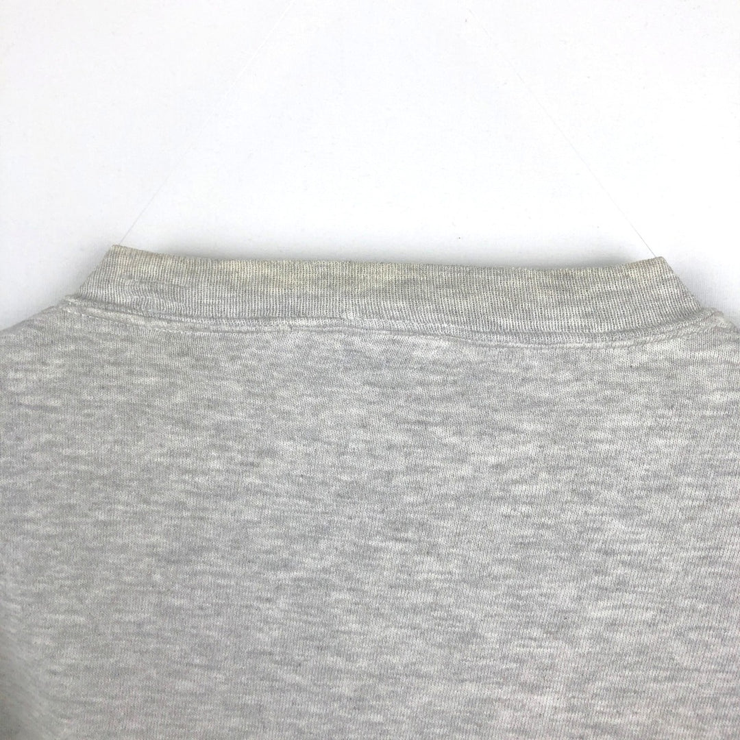 90'S Jerzees SPORTS ILLUSTRATED Print Sweatshirt, Made in USA, Men's XL equivalent, Vintage cotton gray type Vintage Second Hand