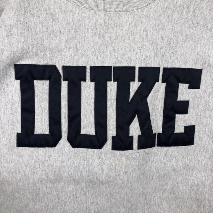 90'S The Cotton Exchange College Sweatshirt, Made in USA, Men's XL equivalent, Vintage cotton gray type Vintage Second Hand