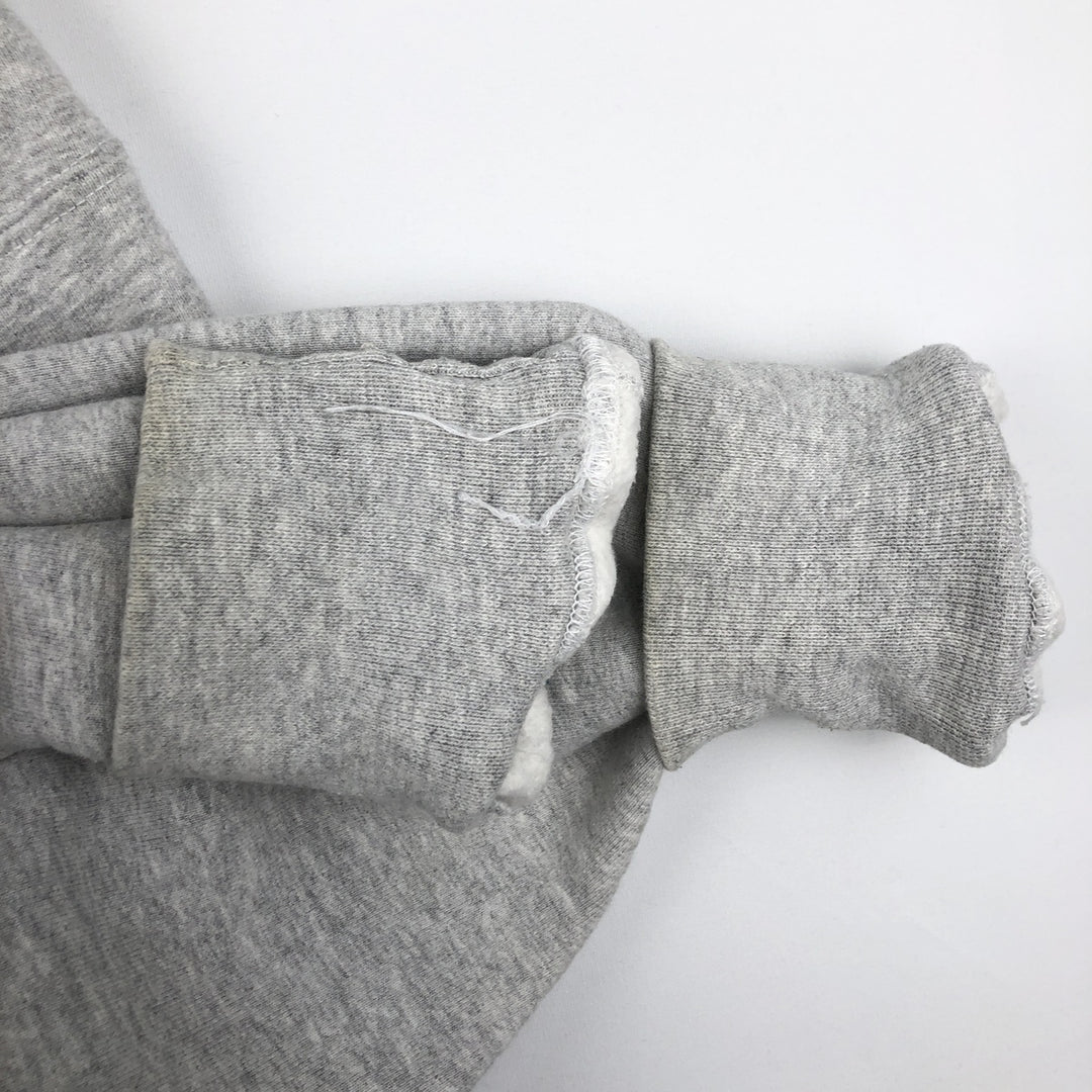 90'S The Cotton Exchange College Sweatshirt, Made in USA, Men's XL equivalent, Vintage cotton gray type Vintage Second Hand