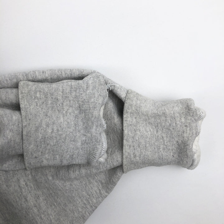 90'S The Cotton Exchange College Sweatshirt, Made in USA, Men's XL equivalent, Vintage cotton gray type Vintage Second Hand