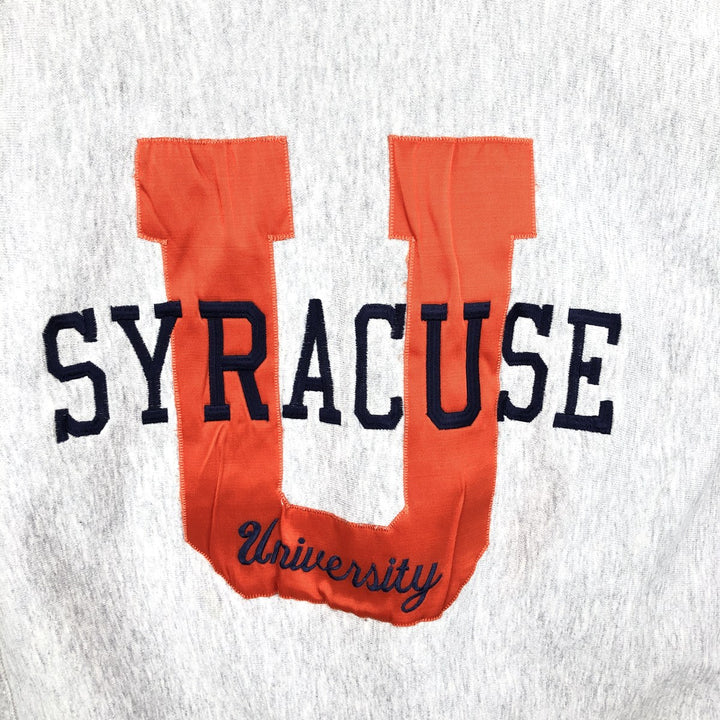 80s-90'S MVP College Sweatshirt, Made in USA, Men's Size L (Equivalent), Vintage cotton gray type Vintage Second Hand