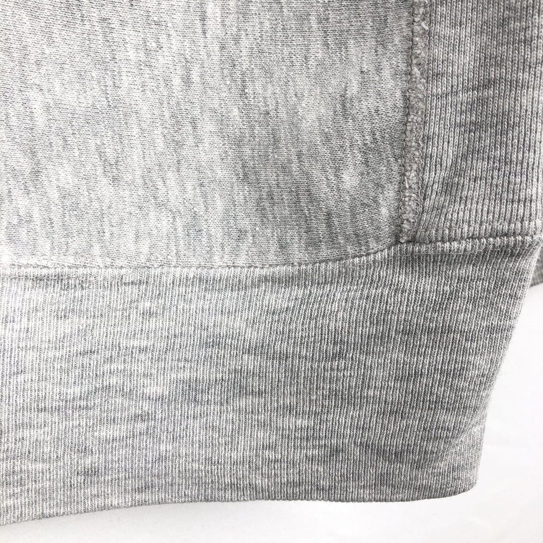 80s-90'S MVP College Sweatshirt, Made in USA, Men's Size L (Equivalent), Vintage cotton gray type Vintage Second Hand