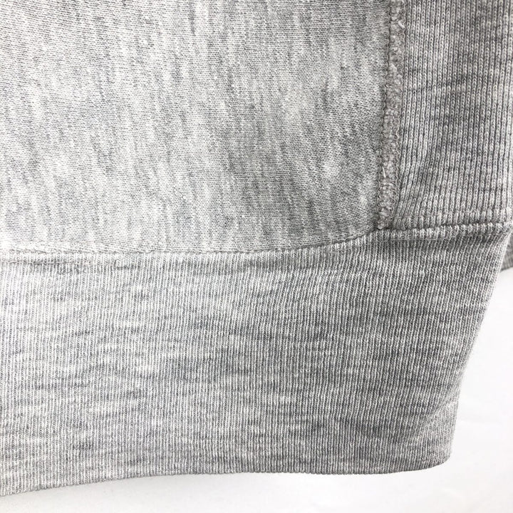 80s-90'S MVP College Sweatshirt, Made in USA, Men's Size L (Equivalent), Vintage cotton gray type Vintage Second Hand
