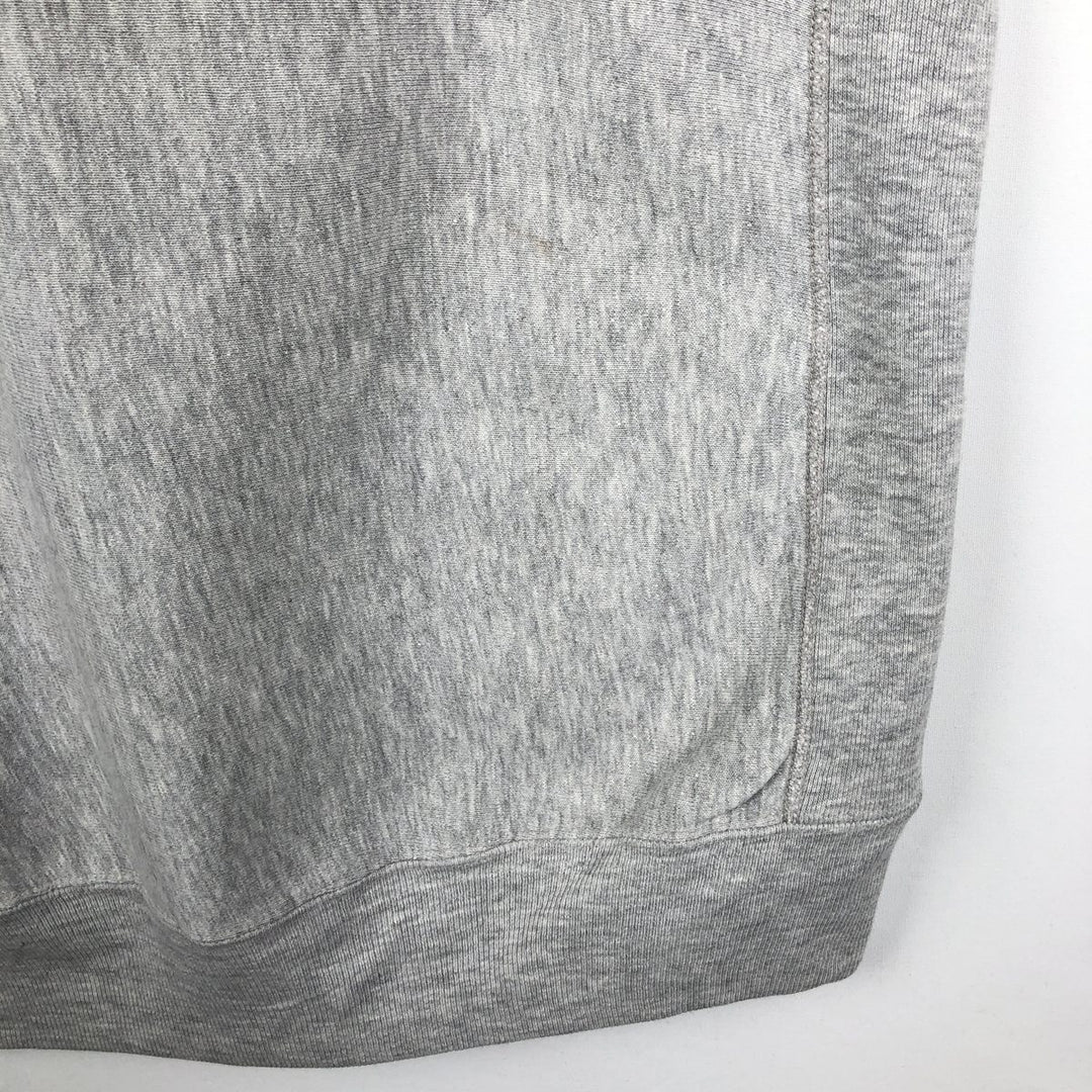 80s-90'S MVP College Sweatshirt, Made in USA, Men's Size L (Equivalent), Vintage cotton gray type Vintage Second Hand