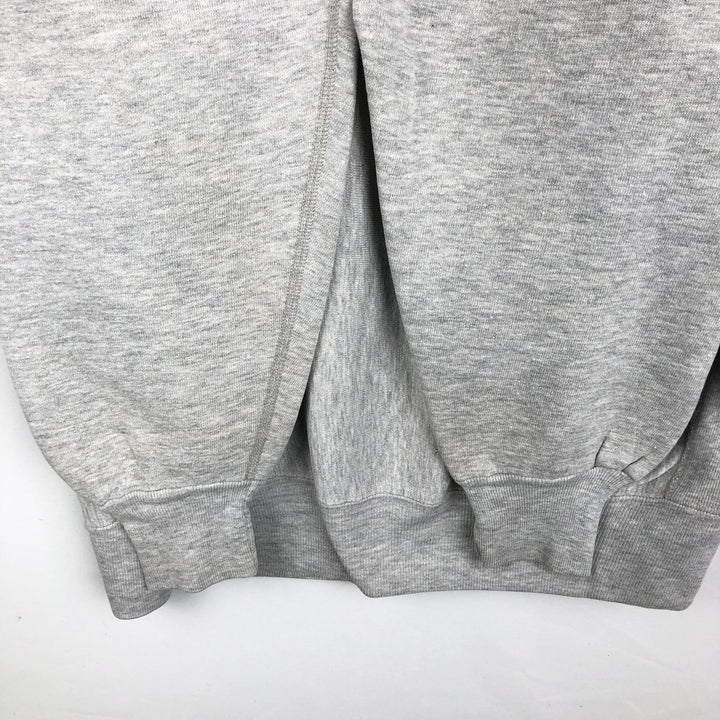 80s-90'S MVP College Sweatshirt, Made in USA, Men's Size L (Equivalent), Vintage cotton gray type Vintage Second Hand