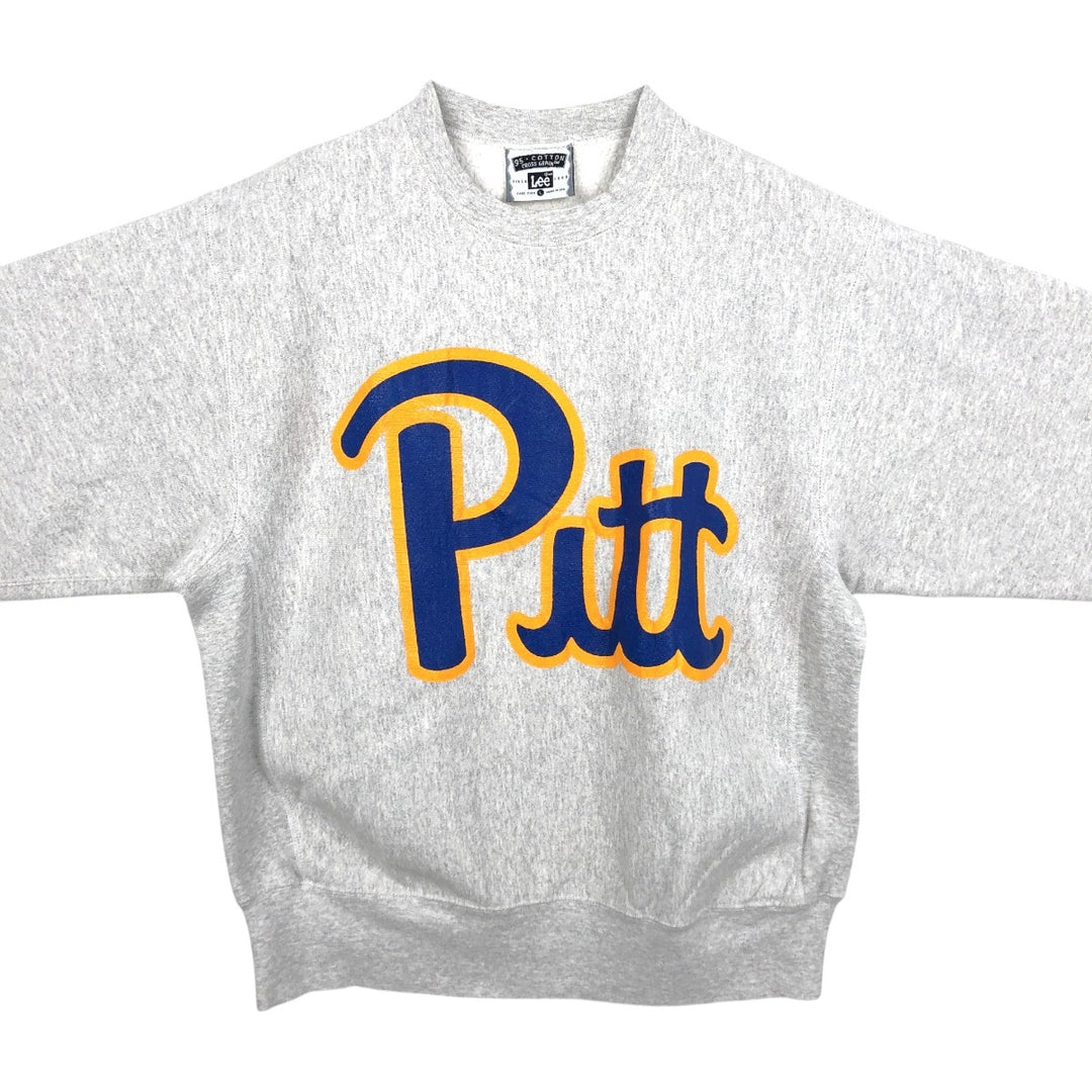 90'S Lee College Sweatshirt, Made in USA, Men's L, Vintage cotton gray type Vintage Second Hand