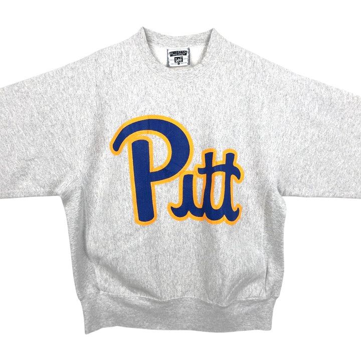 90'S Lee College Sweatshirt, Made in USA, Men's L, Vintage cotton gray type Vintage Second Hand