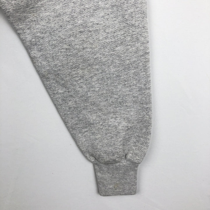 90'S Lee College Sweatshirt, Made in USA, Men's L, Vintage cotton gray type Vintage Second Hand